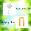 TOONRAIN Graduation Cap and Gown 2026 Matte Graduation Costume Tassel Topper Sash Set Adult Stole for High School Bachelor Robe Matte Classic White,51''