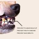 2 x pupwell Puppy Breath Daily Dog Finger Toothbrush for Bad Breath, Removing Plaque and Tartar Buildup Made from Silicone (Slate Blue)