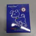 PcEoTllar Light up Dog Collar for Night Walking - LED Dog Collar Light Rechargeable Color Changing, Glow in The Dark Dog Collars Waterproof Glowing Dog Collars for Large Small Medium Dogs, Purple S