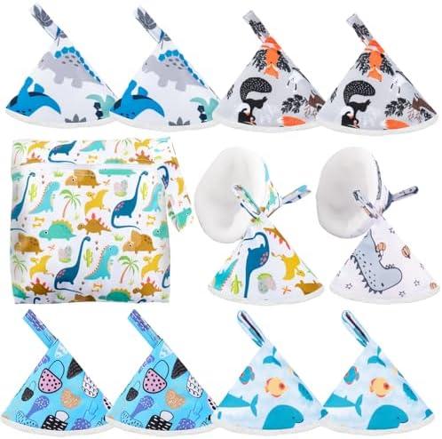 12 Pcs Peepeeteepe for Baby Boy with Storage Bag, Reusable Peepeeteepe Baby Boy with Hang Loop (6 Patterns)