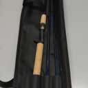 St. Croix Rods Triumph Travel Spinning Rod, TSR Travel, Expertly Crafted, Premium Quality Spinning Rod (6'6" Medium/Fast 4 Pc., Deep Run Blue)