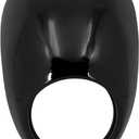 Headlight Fairing Cover Gloss Black Front Cowl Fork Mount Headlamp Mask Visor Fit for Harley Sportster XL883 XL1200 Dyna