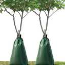 Tree Watering Bags, 20 Gallon Slow Release Watering Bag for Trees, Slow Release Drip Tree Irrigation System, Drip Irrigation Bag for Newly Planted or Established Trees (2 Pack)