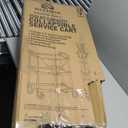 Olympia Tools 89-351 Pack-N-Roll Folding Collapsible Service Cart, 150LB Capacity, White