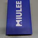 MIULEE Pack of 2 Couch Throw Pillow Covers 12x20 Inch Soft Dark Gray Chenille Lumbar Pillow Covers for Sofa Living Room Solid Dyed Cases