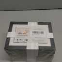 upsimples 5x7 Picture Frame Set of 10, Display Pictures 4x6 with Mat or 5x7 Without, Multi Photo Frames Collage for Wall or Tabletop Display, Black