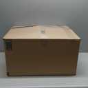 KSIIA Orthopedic Dog Bed Crate Waterproof Pet Mats for Medium Dogs Deluxe Plush Washable Pet Bed with Egg Crate Foam & Removable Cover, 29 x 18 Inch, Black