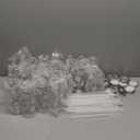 Domensi 24 Pack 14.2 oz Volleyball Plastic Cups with Lid and Straw Clear Reusable Cups with Lids and Strawstumbler for Birthday Sports Themed Party Supplies