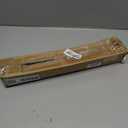 AmazerBath Spring Tension Shower Curtain Rod, 31-75 Inches Heavy Duty Tension Rod Rust Proof Bathroom Curtain Rod, Adjustable No Drill Easy Segmented Installation, White