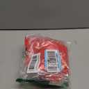 Round Spandex Christmas Tablecloth, Elastic Fitted Waterproof Tablecloths for 45"-56" Tables, Stretch Washable Picnic Table Cover for Christmas Dinner, Box Snowflake