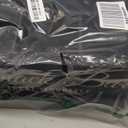 Unistyle Wood Pantry Storage Bins with Handles, Snack Organizer for Countertop, 4 Compartment Food Container Snack Box, Black