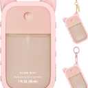 Silicone Case Compatible with Touchland Hand Sanitizer Spray (Pink)