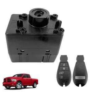 68210150AB Ignition Switch Module Kit w/ 2 Keys Compatible with Dodge Charger/Challenger/Magnum/Ram 1500 2500 3500 for Jeep Commander/Grand Cherokee for Chrysler 300 2008-2010 (Needs Program)