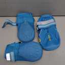 QUMY Dog Shoes for Large Dogs, Medium Dog Boots & Paw Protectors for Winter Snowy Day, Summer Hot Pavement, Water-Resistant in Rainy Weather, Outdoor Walking, Indoor Hardfloors Skid-Resistant Sole (Size 4: 2.2''x2.6''(W*L) (Pack of 4))