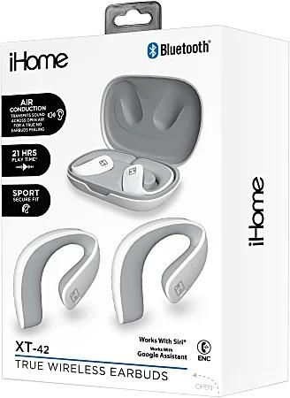 IHome TW Open Ear Earbuds White