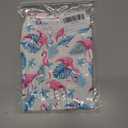 2-10T Boys Novelty Hawaiian Short Sleeve Button Down Dress Shirt (White)