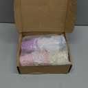 Otoolling 24 Small Easter Metal Bucket with Handle Mini Egg Pails Bulk Crayon Pencil Craft Supply Holder for Easter School Party Favor with Egg Hollow (Blue, Pink, Yellow, Purple)