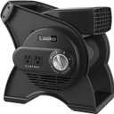 Lasko Pivoting High Velocity Portable Utility Fan - 12" - U12104 - Black
Adjustable Air Mover Blower Fan for Bedroom, Office Desk, Garage, and Home, With 2 Outlets 120V, 3 Speeds