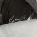 24.5" Black Lamps Set of 2, Modern Table Lamps for Living Room with USB C+A Ports, Creative Stripe Touch Lamps for Nightstand, 2 Bulbs Included