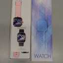 Kids Watch with Fitness Tracker No Phone/APP Needed,19 Sport Mode,1.5" DIY Dial,IP68 Waterproof,Sleep Monitor,Pedometers,Heart Rate,Great Birthday Gift for Boys Girls Teens 6-14 (Pink)