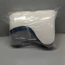 Cervical Neck Pillow for Pain Relief - Ergonomic Side Sleeper for Sleeping, Cooling Memory Foam Pillows for Neck Support, Contour Orthopedic Bed Pillow for Back Stomach Sleepers (White)