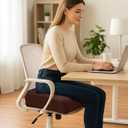 6" Extra Thick Memory Foam Office Chair Cushion – 2-Layer Booster Seat for Back & Tailbone Pain Relief, 18 x 16 x 6in Non-Slip Cushion with Carry Handle for Wheelchair, Car, and Airplane