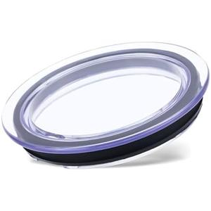 Milk Frother Lid for Nespresso Aeroccino 3 3R, Clear Milk Frother Lid Cover Seal Milk Frother Replacement Parts 93271 Fits for Nespresso 3593 3594