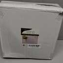 FLOWERCAT 60PCS White Plastic Plates - Heavy Duty White Disposable Plates for Christmas/New Year Party/Wedding -serve for 30 guests Include 30PCS 10.25" & 30PCS 7.5" Plates for Party