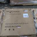 INJOPEXI Garden Fence 12 Panels 23.6ft (L)24in (H) Decorative Garden Fences with 12 Panels Rustproof Wire No Dig Animal Barrier Fencing Dog Fence for Yard Outdoor Patio - Without Fence Gate