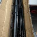 MidWest Homes for Pets 42-Inch Two-Door iCrate Folding Dog Crate with Divider Panel, Leak-Proof Tray & Secure Latches  Metal Wire Kennel for Large Breeds  Portable, Durable & Easy to Assemble (Black)