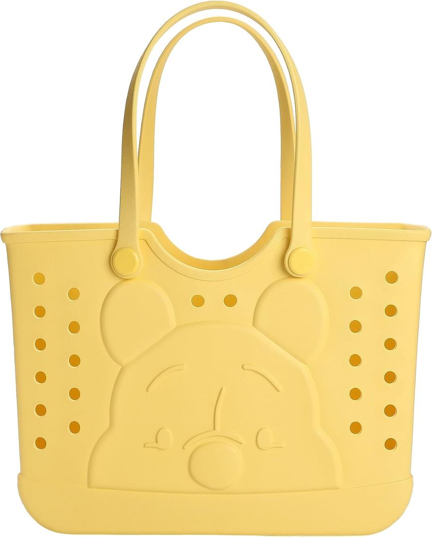 Bioworld Disney Winnie the Pooh Rubber Rubber 16.5" EVA Molded Gummy Tote