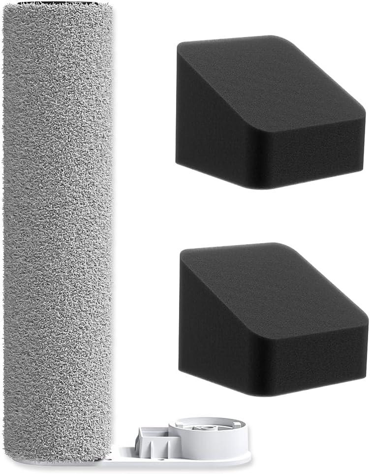 JONR ED12 PRO Wet Dry Vacuum Cleaner,Vacuum Mop, Three Sided Cleaning,Hot Water Self-Cleaning,Hot Air Drying,Tangle-Free,Smart Hard Floor Cleaner Machine with Powerful Suction (ED12 Accessory Kit)