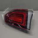 FIONE Full LED Tail Lights Compatible with Chrysler 300C/300 2015-2023Sedan 4Dr Factory Style Black Trim Tail Light Rear Brake Lamp Replacement Right Passenger Side RH