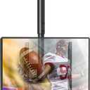 WALI Ceiling TV Mount, Full Motion Adjustable Mount Bracket Fits Most LED, LCD, OLED 4K TVs 26 to 65 inch, up 99lbs, Mounting Holes 400x400mm (CM2665-P), Black
