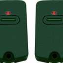 2 for Mighty Mule GTO Gate Opener Remote FM135 RB741 MMT103 (Green)