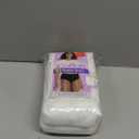 Hanes Women's Underwear Pack, 10-Pack, Full-Coverage Cotton Blend Panties, Moisture-Wicking Underwear for Women, Size: 10 (All White)