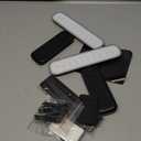 FULEN 2 Pack Picture Lights for Wall,Art Lights for Painting,Battery Operated Wall Sconce Rechargeable,LED Wall Light Cordless with Remote, Frame,Gallery,Dartboard Lights No-Drill,Black