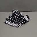 SweatyRocks Women's Polka Dots 2 Piece Bikini Set Color Block High Waisted Thong Bathing Suit Swimwear, Large