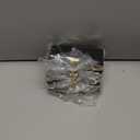 Sunshane 5 Pieces Christmas Stocking Holders Mantel Stocking Hanger Hooks Fireplace Mantle Metal Hang Bases for Xmas Party Decorations (Bronze)