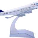 1:400 Scale Model Airplane American Airlines Delta B747 Plane Model Metal Plane Die-cast Alloy Airplanes for Gift and Collection (Delta 747)