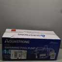 AQUASTRONG In/Above Ground Pool Pump, High Flow (Single Speed, 1.5HP, 8100 GPH, 115V)