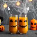 10 Pcs Halloween Swizzle Sticks Stainless Coffee Cocktail Stirrers 8.07 Inches Ghost Stirrers Reusable Cocktail Stir Sticks for Halloween Party Tea Coffee Bar Decoration