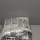 DJY Yellow Boho Quilt Set King Size, Striped Floral Yellow and Grey Bedspread Coverlet, 3 Pieces Patchwork Stripe Quilt Bedding Set Soft Microfiber Reversible Bedspread for All Season (110"x90")