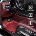 Floor Mats for Toyota Tacoma 2024-2026 Double Cab Auto Tran Gas Only, Red
Custom Fit All-weather Protection Waterproof Easy to Clean Heavy Duty