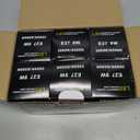 Ostwiki Emergency Rechargeable Light Bulbs,6 Pack Battery Operated Backup Light Bulb for Power Outage Camping Outdoor Hurricane 9W E27 8500K 1200mAh White Equivalent Self-Charging LED Light Bulbs