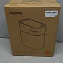 3.5 Gallon Slim Automatic Trash Can for Bathroom,Touchless Diaper Trash Can with Trash Bag Auto-adsorption Technology,Motion Sensor Diaper Garbage Bins for Bedroom Office Kitchen Toilet (White-n21)