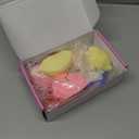 8 Pcs Taba Squishies Pack - Squishy Pack Include (2 Strawberry, 2 Cat Paws,2 Banana,1 Hamster,1 Chick),Squishy Fidget Toys Set,Gifts for Kids, Party Favors - Cute Taba Handmade Stress Toys