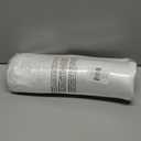 GORILLA GRIP Thick Memory Foam Toilet Rug for Bathroom, U Shaped Washable, Soft Absorbent Velvet Topside Floor Mats, Machine Wash, Cushioned Luxury Rugs for Bath Room, 22.5 x 19.5, White