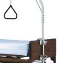 Lumex 2800GA Versa-Helper Trapeze Bar for Bed Mobility, Gray, Medical Assist Handle, Optional 2840GA Floor Stand (Sold Seperately) (Grey)