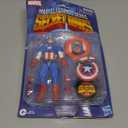 Marvel Legends Series Captain America, Avengers Retro Comics Secret Wars Collectible 6 Inch Action Figure with Shield